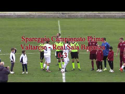 Valtarese - Real Sala Baganza 0-3; spareggio Prima Categoria - Partita completa