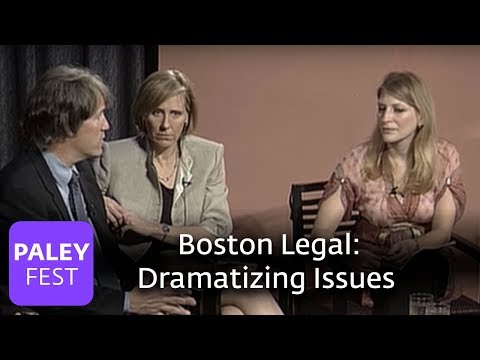 Boston Legal - David E. Kelley on Dramatizing Issues (Paley Center, 2006)