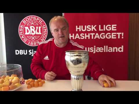 Lodtrækning til DBU Sjællands Ungdomspokal B og 8M Herresenior-pokal 2016