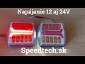 Združené LED svetlá na prívesný vozík 12V / 24V - s dynamickými smerovkami / ECE R4, R6, R7, R10 (102,6x110,2x40mm) 2ks - Video Youtube