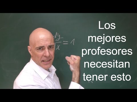 LOS MEJORES PROFESORES DE MATEMÁTICAS NECESITAN TENER ESTO