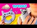 ¡Cómo hacer un COJÍN CERVICAL de TOTORO! * Almohada Kawaii DIY de viaje PASO a PASO