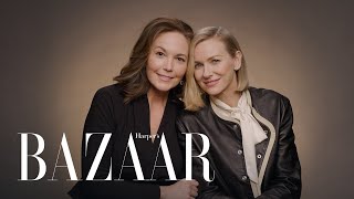 Naomi Watts and Diane Lane Quiz Each Other On Their Iconic Careers | All About Me | Harper's BAZAAR