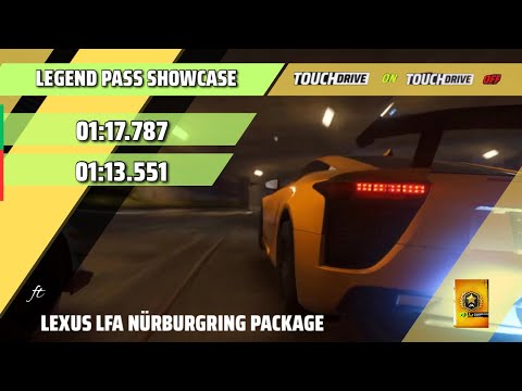 Asphalt Legends | Legend Pass Showcase: Lexus LFA NÜRBURGRING Package | Uptown