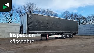 K&auml;ssbohrer CXL050R123 3 axles 2x Lift Axle Anti Vandlism curtain side semi-trailer | Image 4 - Autoline