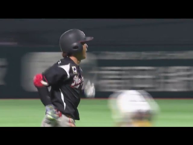 【8回表】ここぞの場面で頼れる主将!! マリーンズ・鈴木の決勝ソロ!! 2017/9/26 H-M