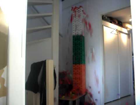 Old World Record - The Tallest Domino Tower Ever