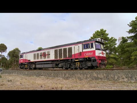 SCT's CSR005 Light Engine - PoathTV Australian Trains & Railways