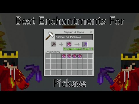Best Enchantments For Your ( Pickaxe ) In Minecraft | Minecraft | Craft Boy