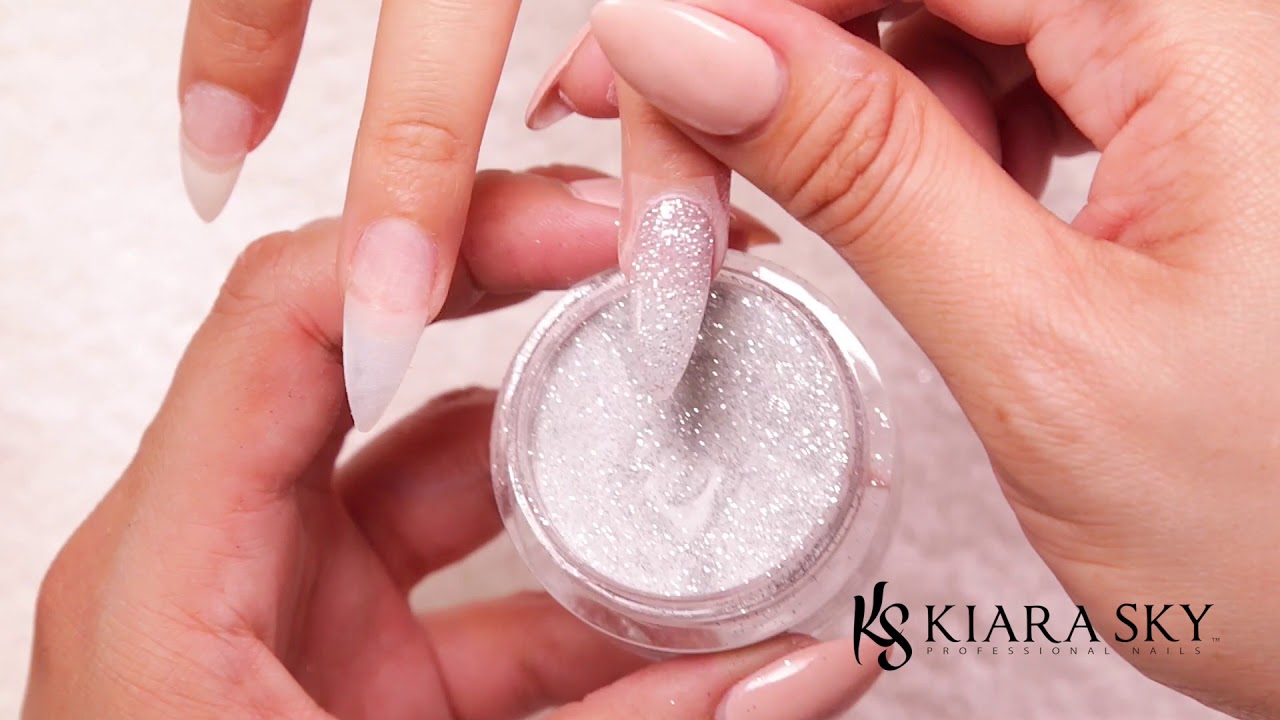 Aplicacion de Polvo de Inmersión Paso a Paso - Dip Powder Nail Application Tutorial in Spanish