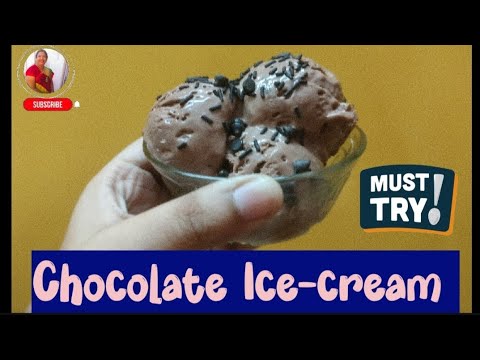 Homemade Chocolate Ice-cream : Perfect Summer Treat | Easy to make | Shiuli's kitchen