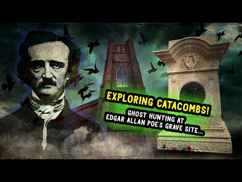 Exploring Catacombs and Edgar Allan Poe's Grave site