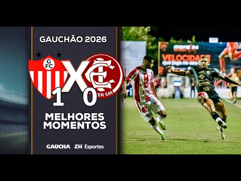 GUARANY DE BAGÉ 1x0 INTER DE SANTA MARIA | MELHORES MOMENTOS | GAUCHÃO | 24/01/2026