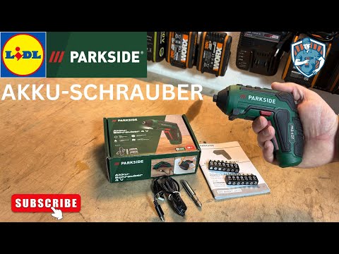 PARKSIDE Akku Schrauber PAS 4D7 - Unboxing & Test