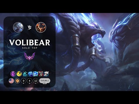 Volibear Top vs Rumble - NA Master Patch 13.4