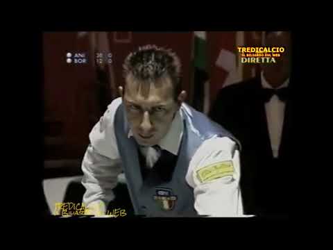 ANIELLO vs  BORRONI - 4°D.F. 19°CAMPIONATO MONDIALE BILIARDO 2006 SIVIGLIA@TREDICALCIO
