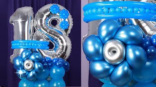 BOUQUET DE GLOBOS - como hacer un bouquet de globos - bouquet de globos cumpleaños - Gustavo gg