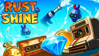 【Rust & Shine】本日配信開始のサビだらけの物を洗いお宝を見つけて大儲けするインクリメンタル修復ゲーム【Steam】