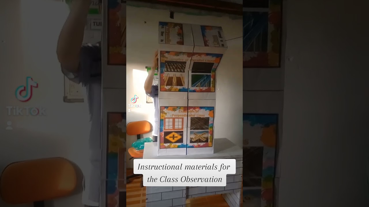 instructional materials for demo teaching. infinity cube