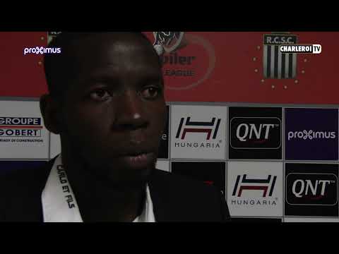 Christophe Diandy après Charleroi - Lokeren 11/02/2018