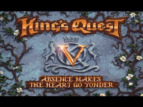 King's Quest V (PC/DOS) Longplay, 1990, Sierra "Floppy Version"