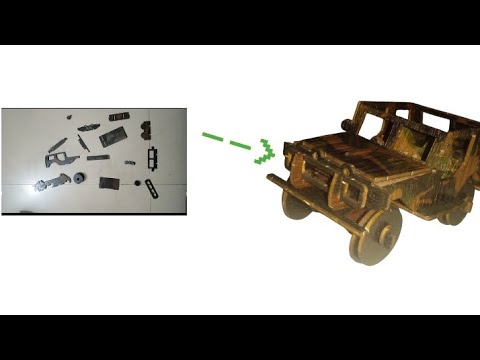 solving a 3d jeep puzzle.#puzzle #hardwork