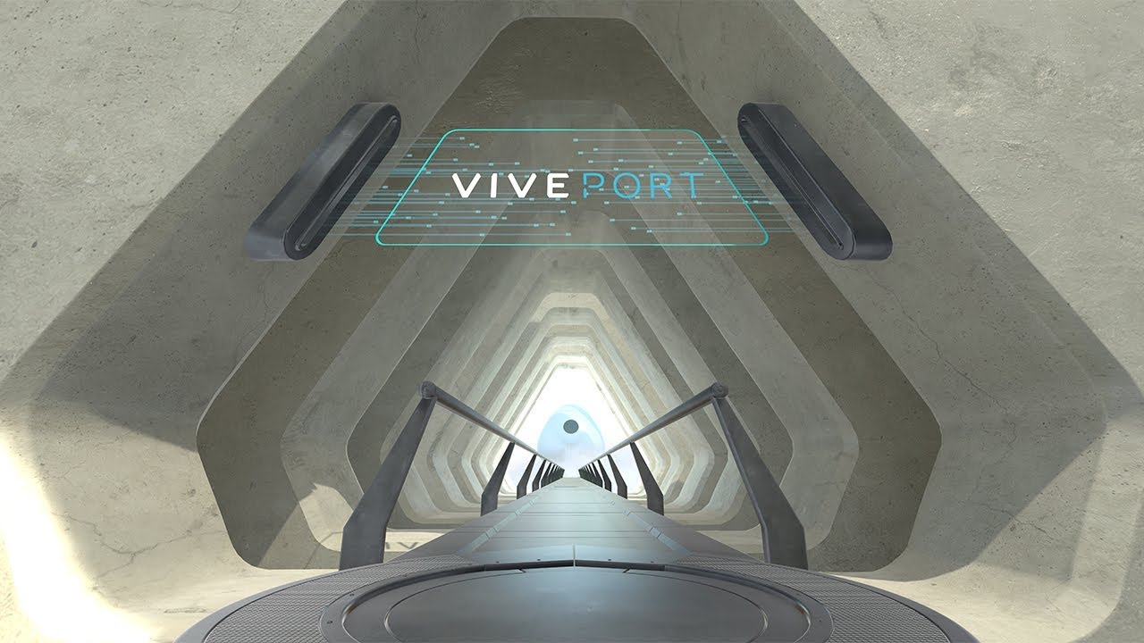 HTC VIVE Announces VIVEPORT VR - CES 2018 - YouTube