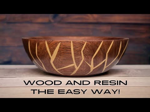 Stunning Resin Bowl ANYONE Can Make (Secret Trick!)