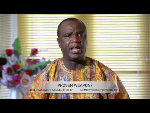 Open Heavens Reflections 14 October 2016 - Proven Weapon?