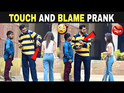 Touch and Blame the Stranger Prank 😂 | Prakash Peswani | 