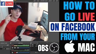 How To Live Stream On Facebook with OBS on Mac - Tutorial 2020