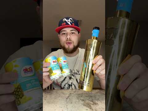 Au Blue Raspberry Vodka & Pineapple Juice