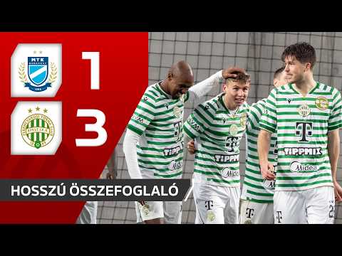 Fizz Liga: MTK–Ferencváros 1–3 | hosszú összefoglaló