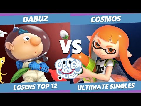 GOML 2019 SSBU - PG | Cosmos (Inkling) Vs. TL | Dabuz (Olimar) Smash Ultimate Tournament Losers T 12