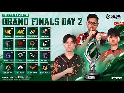 [BM] 2026 PMGO S2 Main Event | Grand Finals Day 2 | PUBG MOBILE GLOBAL OPEN Season 2