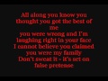 Red Jumpsuit Apparatus - False Pretense 