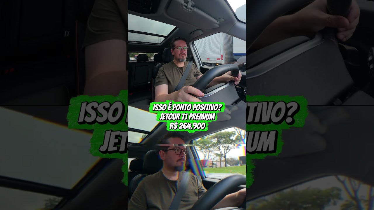 SUSPENSÃO SURPREENDEU! O acerto dinâmico do Jetour T1 Premium! 🚗⚡