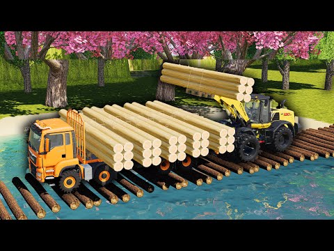 LEGEND OF LOGS ! MAKING CLEAN LOGS IN RAVENPORT ! MAKING & LOADING & TRANSPORTING & SELLING ! FS19