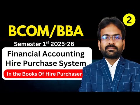 Financial Accounting Syllabus 2025 26 BCom 1st Year Semester 1st CWG for BCOM