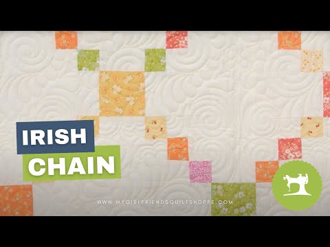 How to Make an Irish Chain Quilt Block | Simple, Scrappy & Stunning!