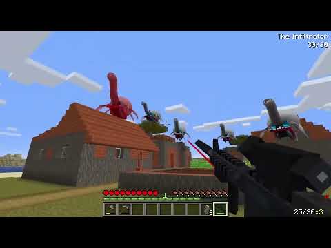SURVIVAL BASE VS 100 SPIDER THOMAS in Minecraft   Gameplay   Coffin Meme