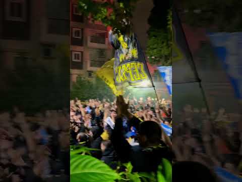 AEK - Marseille 💛🖤💛 #football #aekathens #aek #marseille #aekfc #ultras