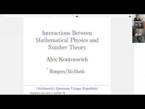 Alex Kontorovich - Interactions Between Mathematical Physics and Number Theory (MPD '20 - Keynote)