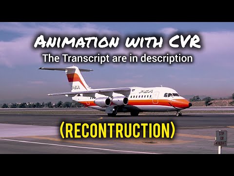 Pacific Southwest Airlines Flight 1771 Crash || Animation with CVR. (Subtitles/CC On)
