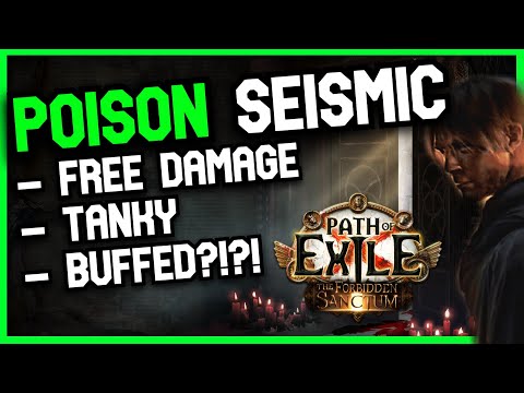 #1 League Starter Poison Seismic Trap Saboteur [3.20 POE]