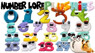 Real Life Number Lore Plushies Chart 1 to 20