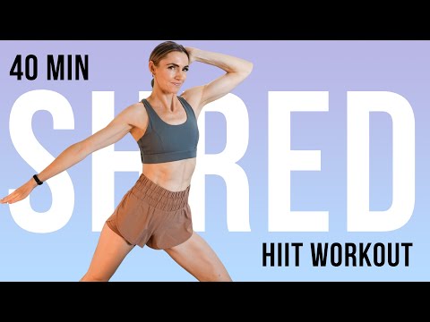 40 MIN SUMMER SHRED HIIT WORKOUT (Advanced) No Equipment, No Repeats, Unstoppable, Tone Up!