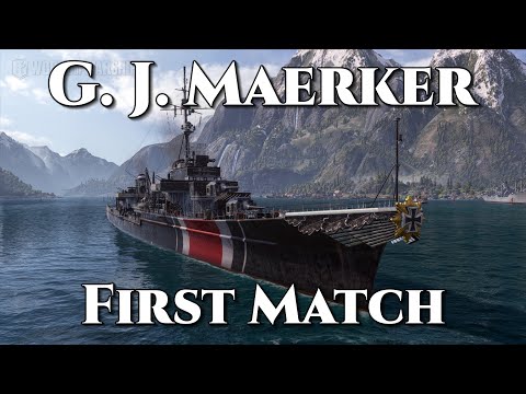 World of Warships: My First Gustav-Julius Maerker Match