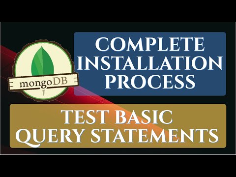 Learn MongoDB How to Install And Test Basic Query Statements || NoSQL ...