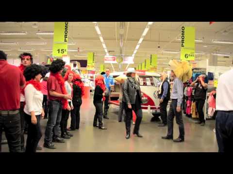 Teasing Harlem Shake Auchan Arras
